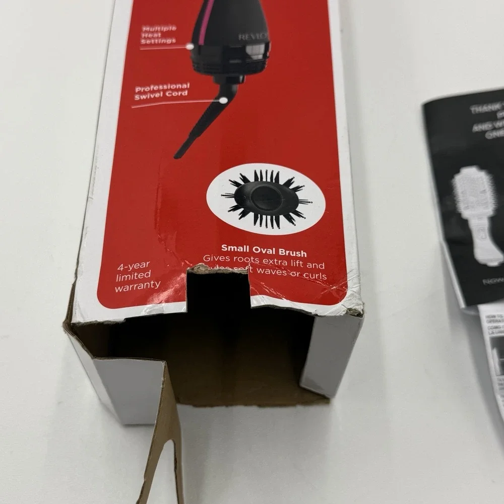 Revlon One-Step 2.4in Hair Dryer Volumizer RVDR5282 Titanium Max Black Pink